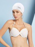 Emoswim-Swim Caps for Long Hair Durable Silicone Waterproof Swimming Caps for Women