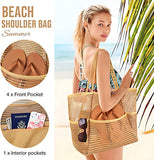 Emoswim-🔥Women's Swimming Beach Bag Portable One Shoulder Storage Bag Crossbody Bag Versatile Mesh Bag