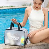 Emoswim - Sac de Natation Femme, Séparation Humide et Sèche, Sac de Rangement Plage et Piscine