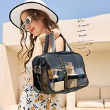 Emoswim-New portable waterproof large-capacity wet and dry separation toiletry, makeup storage and swimming bag