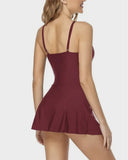 Emoswim - Women's Tummy Control Slim Fit One Piece Swimsuit