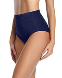 Emoswim – Vollständig gefütterte Schwimmhose mit Bauchkontrolle – Marineblau
