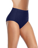 Emoswim – Vollständig gefütterte Schwimmhose mit Bauchkontrolle – Marineblau
