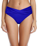 Emoswim - V-förmige Badehose für kurvige Frauen - Royalblau