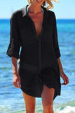 Emoswim-Pocket Long Sleeve Cover Up