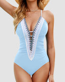 Emoswim - Ruched Tummy Control Bathing Suit