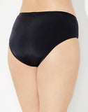 Emoswim-Black Mid Waist Brief