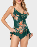 Emoswim-Women's Tummy Control Slim Fit One Piece Swimsuit