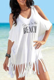 Emoswim-Tassel Letters Print Cover Up