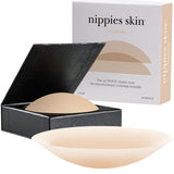 Emoswim-Nipple Cover - Sticky Adhesive Silicone Nipple Pasties - Reusable Pasty Nipple Covers for Women with Travel Box