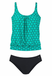 Emoswim - Baroque Printed Tankini Set