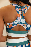 EMOSWIM - Ensemble bikini color block côté ruisseau