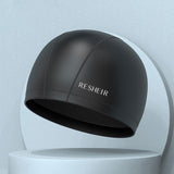Emoswim-Swim Caps for Long Hair Durable Silicone Waterproof Swimming Caps for Women