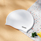Emoswim-Swim Caps for Long Hair Durable Silicone Swimming Caps for Women