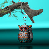 Emoswim-German Professional Stainless Steel Mini Nail Clippers, Ultra Sharp and Sturdy Fingernail and Toenail Clippers, Foldable Portable Nail Clippers with Owl Patterns
