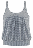 Emoswim - Striped Loose Tankini Set